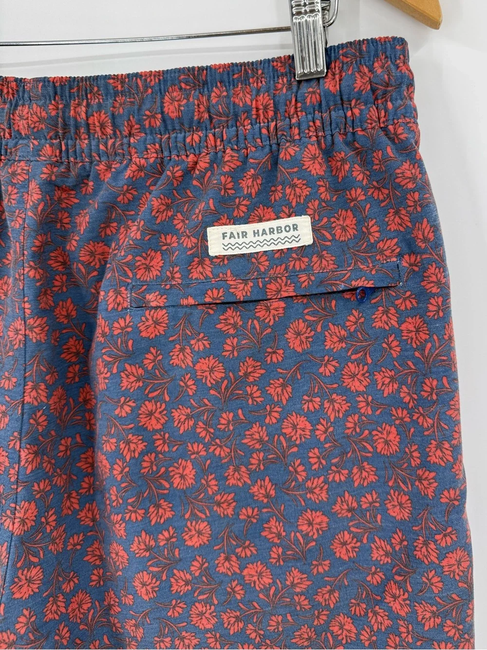 Fair Harbor Bayberry Trunks | Red Mini Floral | XL
